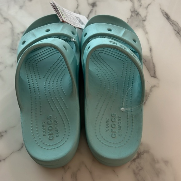 Crocs bags platform sandal NWT - Picture 3 of 4